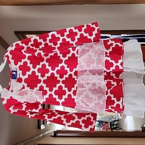 Flap Happy girls Holiday dress sz 6